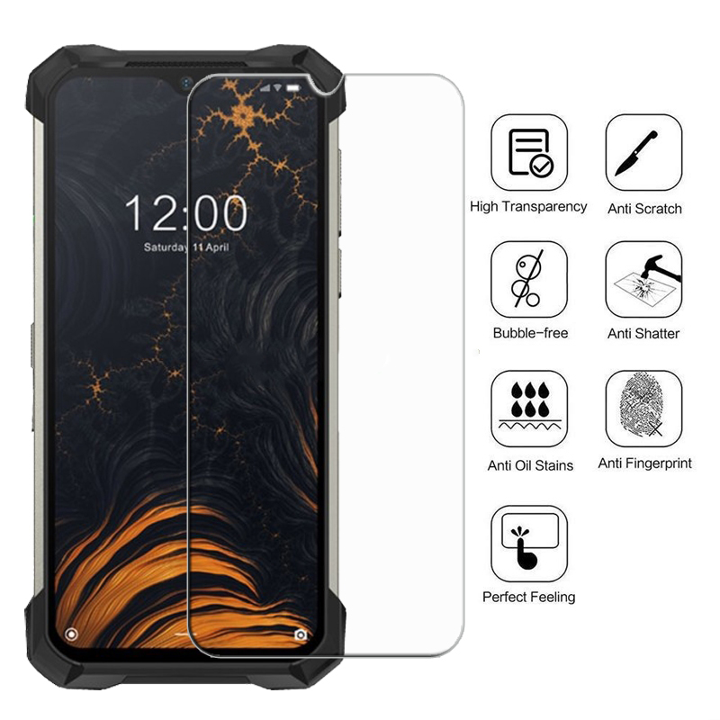 Bakeey-123PCS-for-Doogee-S88-Plus-Front-Film-9H-Anti-Explosion-Anti-Fingerprint-Tempered-Glass-Scree-1868127-3